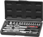 Strend Pro Szerszámkészlet Strend Pro, 25 részes, fejek, 1/4" racsni, kofferben (STP01239955)