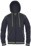 CERVA SHELDON kapucnis kardigán antracit 2XL (03060146A1005)