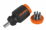 Truper DTROM-7 Mini csavarhúzó, 7 darab bittel (10751) (T10751)