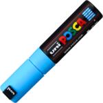 uni Marker UNI Posca PC-8K, varf tesit, 8.0mm, bleu