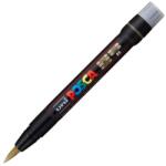 uni Marker UNI Posca Brush PCF-350, varf pensula, 1.0-10.0mm, auriu