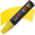 uni Marker UNI Posca PC-17K, varf tesit, 15.0mm, galben