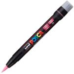 uni Marker UNI Posca Brush PCF-350, varf pensula, 1.0-10.0mm, roz