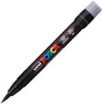 uni Marker UNI Posca Brush PCF-350, varf pensula, 1.0-10.0mm, negru