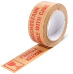  Hartie banda adeziva 50 mm x 50 m, solvent, FRAGILE (P2280)