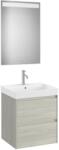 Roca Set mobilier baie (masca 55x46xH65 cm, lavoar si oglinda cu iluminare LED) Roca Ona bej (A851703512)