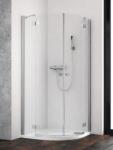 Radaway Cabina dus semirotunda cu usi batante Radaway Essenza PDD 90x80 cm (1385001-01-01L/1385002-01-01R)