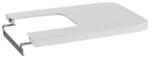 Roca Inspira Square Capac bideu soft close, alb (pearl) (A80653263B)