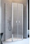 Radaway Cabina dus pentagonala cu usi batante Radaway Nes PTD 90x80 cm (10051200-01-01/10051000-01-01)