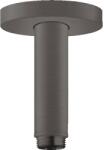 Hansgrohe Brat dus fix Hansgrohe S, montaj pe tavan, 10 cm, antracit satinat (27393340)