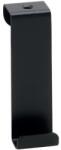Bemeta Dark Cuier baie cu fixare pe usa, negru (101106150)