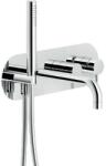 Nobili Live Baterie cada dus monocomanda cu cadru si set dus, crom (WEBK110/90TCR)