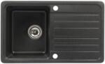 Casa Blanca CasaBlanca Vera Chiuveta bucatarie granit 76x46 cm, negru (VERA NEGRU) Chiuveta