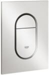 Grohe Arena Cosmopolitan S Clapeta de actionare WC Dual Flush, aspect inox (supersteel) (37624DC0)