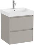 Roca Set mobilier baie (masca si lavoar) Roca Ona 55x46xH65 cm, gri mat (a851687510)