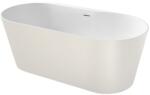 Roca Cada freestanding ovala Roca Raina compozit 159x79 cm, alb/bej (A2484660B0)