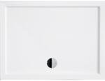 Besco Cadita dus dreptunghiulara Besco Alpina Slimline 120x80 cm, alb (BAA-128-P)
