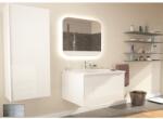 Arthema New Attitude Masca lavoar baie suspendata 120x48xH48 cm, gri (aspect inox) (at1732-ix)