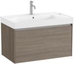 Roca Set mobilier baie (masca si lavoar) Roca Ona 80x46xH50 cm, maro (dark elm) (a851685511)