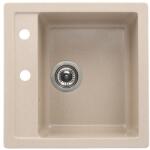 Casa Blanca CasaBlanca Quadro Chiuveta bucatarie granit 48x48 cm, bej (sand) (QUADRO SAND) Chiuveta