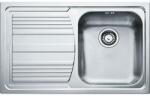 Franke Logica Line LLL 611 Chiuveta bucatarie inox 79x50 cm, finisaj dekor (101.0086.232) Chiuveta
