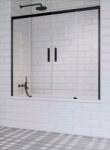 Radaway Black Idea PN DWD Paravan cada cu usi glisante 140 cm, profil negru (10004140-54-01)