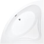 Besco Cada baie pe colt semirotunda Besco Mia acril 120x120 cm (wam-120-ns)