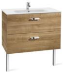 Roca Set mobilier baie (masca si lavoar) Roca Victoria Basic 80x46xH57 cm, bej (a855852222)