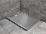 Radaway Cadita dus dreptunghiulara Radaway Doros F Stone 120x80 cm, antracit (acril aspect piatra) (SDRF1280-01-64S)