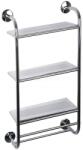 AWD Interior Raft (etajera) prosop baie metalic 44x18xH74 cm (AWD02050024)