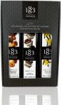 1883 Maison Routin 1883 Díszdobozos Kávés szett 3X0, 25l (Amaretto szirup, Sóskaramell szirup, Tiramisu szirup)