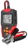 Qoltec LCD digitális akkumulátor teszter | 12V | 24V | 3Ah-200Ah (52484)