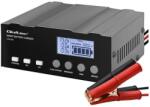 Qoltec Intelligens Mikroprocesszoros Töltő 12V 12A | 12.6V | 24V 7A | Akkumulátortöltő Javító Funkcióval AGM, GEL, LiFePO4 Akkumulátorokhoz | LCD (52491)