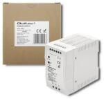Qoltec DIN sínre szerelhető tápegység | 90W | 12V | 7.5A | Fehér | Vékony (50914)