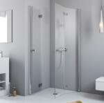 Radaway Cabina dus patrata cu usi pliante Radaway Essenza KDD B 90x90 cm (385071-01-01l/385071-01-01r)