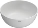 Globo Lavoar baie pe blat, alb mat, rotund Globo T-Edge 37x37 cm (B6T37.BO)