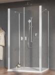 Radaway Cabina dus patrata cu usa batanta si 2 pereti ficsi Radaway Nes DWD+2S 90x90x90 cm (10035090-01-01/10040090-01-01/10040090-01-01)