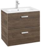 Roca Set mobilier baie (masca si lavoar) Roca Victoria Basic Unik 60 cm, maro inchis (cedru) (a855854423)