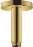 Hansgrohe Brat dus fix Hansgrohe S, montaj pe tavan, 10 cm, auriu lucios (27393990)