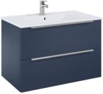 Roca Set mobilier baie (masca si lavoar cu doua sertare) Roca Elegant Plus 80x46xH55 cm, albastru (night blue) (A852019538)