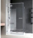 Radaway Cabina dus patrata cu usa batanta si perete fix Radaway Euphoria KDJ 100x100 cm (383612-01L/383240-01L/383052-01)