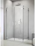 Radaway Cabina dus patrata cu 2 usi batante si perete fix Radaway Arta DWD+S 100(45+55)x100 cm (386181-03-01L/386053-03-01R/386112-03-01)