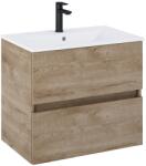 Roca Set mobilier baie (masca si lavoar) Roca Cube 55x43xH55 cm, stejar (A852503808)
