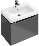 Villeroy & Boch Subway 2.0 Vanity Masca lavoar baie 58x45xH42 cm, gri lucios (a68710fp)