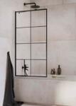 Radaway Idea Black PNJ Factory Paravan cada fix 50 cm, profil negru (10001050-54-55)