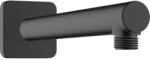 Hansgrohe Brat dus fix Hansgrohe Vernis Shape, 24 cm, negru mat (26405670)
