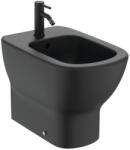Ideal Standard Tesi Bideu pe pardoseala, lipit de perete, 36x55 cm, negru mat (T3540V3)