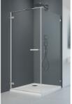 Radaway Cabina dus dreptunghiulara cu usa batanta 100 cm si perete lateral 70 cm Radaway Arta I KDJ (386083-03-01L/386019-03-01)