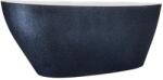 Besco Cada freestanding ovala Besco Goya Glam XS compozit 142x62 cm, antracit (graphite) (WMD-140-GG)