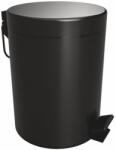 Bemeta Dark Cos gunoi 5 l, soft-close, negru (104315010) Cos de gunoi
